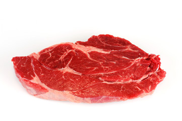 Obraz premium fresh beef isolated on white background