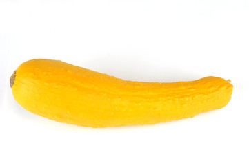 yellow squash isolated on white background