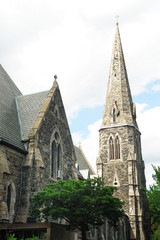 Obraz premium church exterior near Harvard in Cambridge