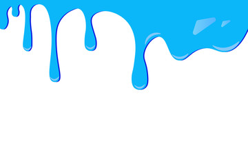 Paint colorful dripping background, vector illustration