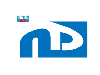 ND Initial Logo for your startup venture