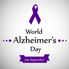 World Alzheimer's Day Background