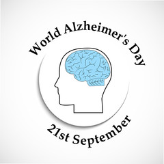 World Alzheimer's Day Background