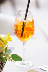 cocktail on the table