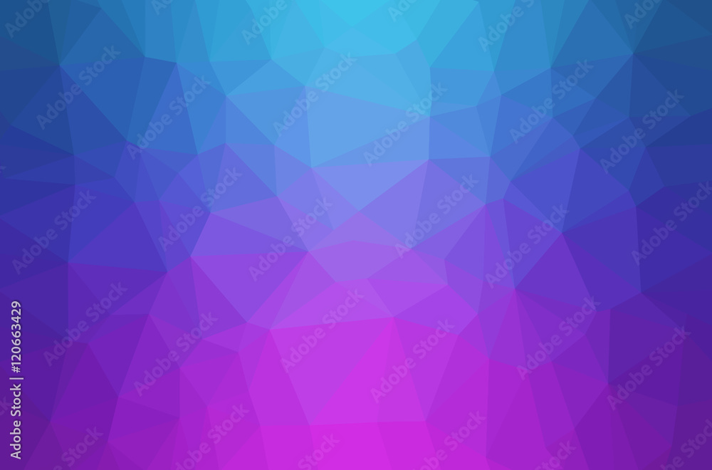 Wall mural Abstract polygon geometric background.