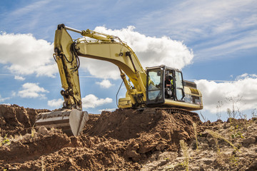 Bagger im Einsatz © sv_photo