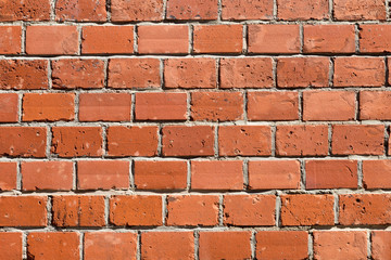 Background of old brick wall pattern texture.