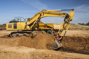 Bagger im Einsatz © sv_photo
