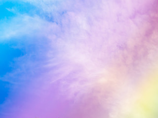 Colorful cloudy sky abstract background concept related idea.