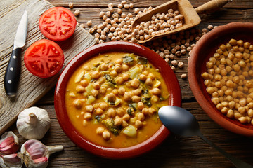 Potaje de Garbanzos chickpea stew Spain