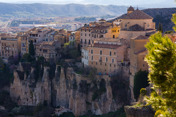 General view of the historic city of Cuenca, Spain