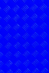 Blue background with metal plate