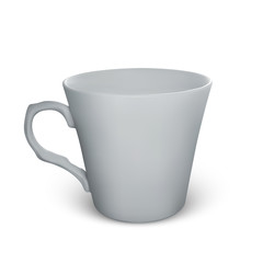 Realistic vector cup