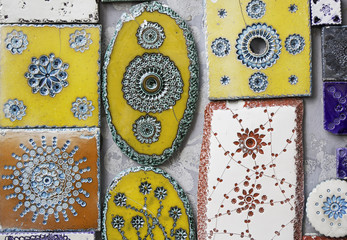 Handmade tile colors