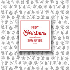 Merry Christmas Elements Background