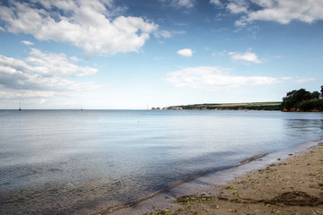 dorset seascape in england