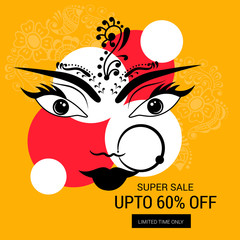 happy navratir celebration background