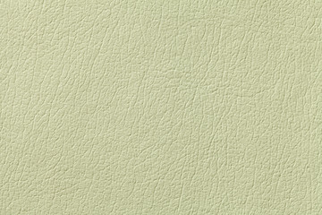 Green olive leather texture background with pattern, closeup.