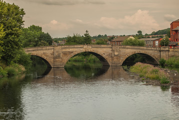 Fototapeta na wymiar Castleford, Wielka Brytania, Most