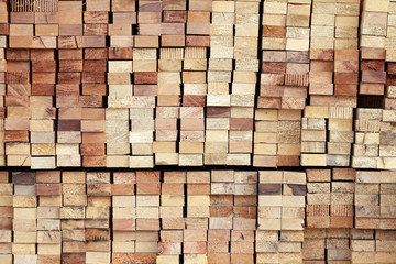 stack of wooden panel