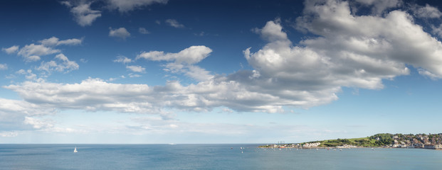 sea scape in swanage