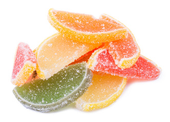 Fruit jelly fruit segments