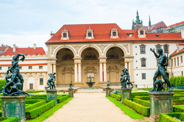 Wallenstein Palace and French Gardens in Prague