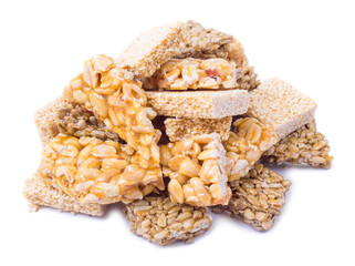 Gozinaki: sunflower seeds, the peanut, sesame