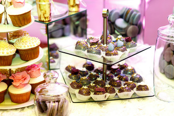 appetizing sweet desserts