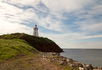 Fototapeta na wymiar Lighthouse on Prince Edward Island