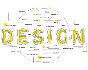 Stroke thin line art design. Set of application development, information and mobile technologies template icons and elements. Modern concept vectors collection.