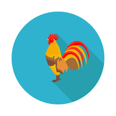 flat icon cock