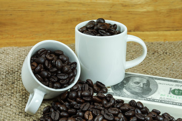 roasted coffee beans