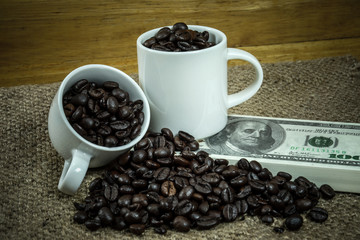 roasted coffee beans