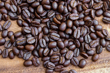 Fototapeta premium roasted coffee beans