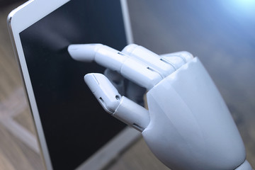 AI robotic operations tablet