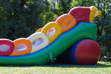 Children water slides