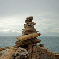 cairn, stack of stones