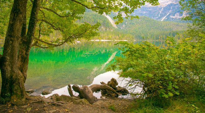 Lago di Tovel, Val di Non, Trentino Alto Adige, Italia
