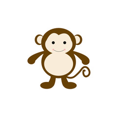 Obraz premium Cute monkey 