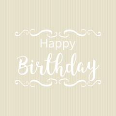 Happy Birthday vector