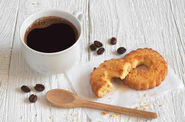 Coffee with cookies