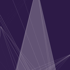 Fototapeta premium Abstract Mesh on Purple Background | EPS10 Design Layout for Your Business