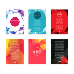 Set of Abstract Flyer
