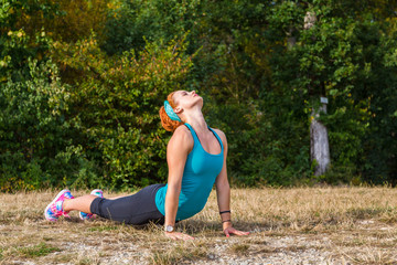 Yogaübung