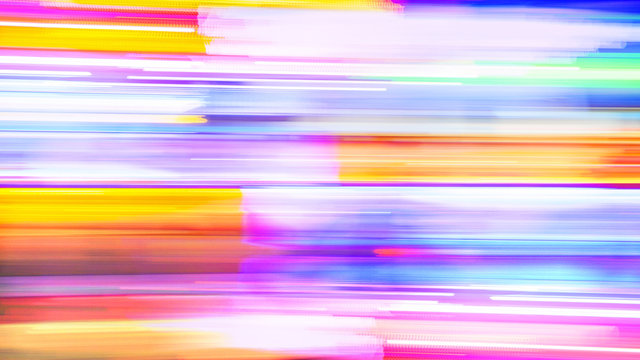 Abstract Background - Neon Lights In New Orleans