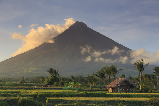 Philippines, Souteastern Luzon, Bicol, Mayon Volcano