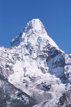 Fishtail mountain (Machapuchare), Annapurna Region, Nepal