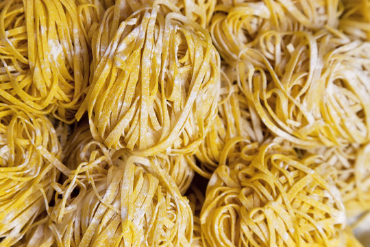 Linguine pasta, Bologna, Emilia Romagna, Italy