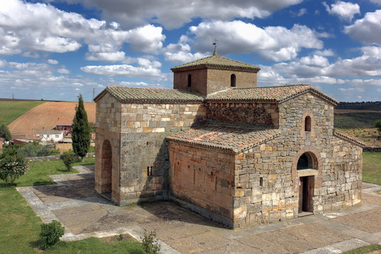 Visigothic church San Pedro de la Nave (7th century), Campillo, Zamora, Spain
